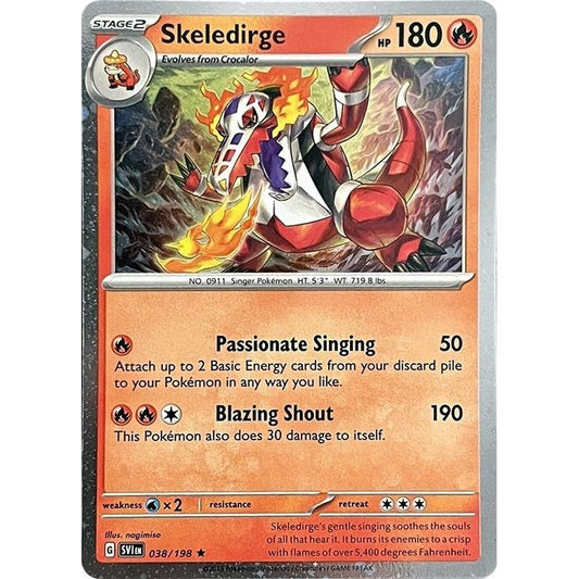 Image for Skeledirge - 038/198 (Cosmos Holo) (038/198) (MCAP) - Pokemon