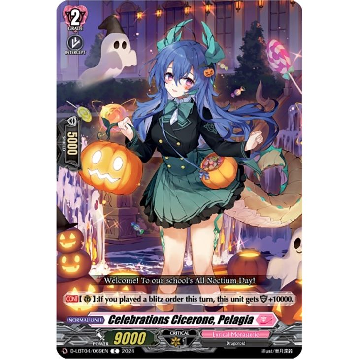 Image for Celebrations Cicerone, Pelagia (D-LBT04/069EN) (D-LBT04) - Cardfight Vanguard