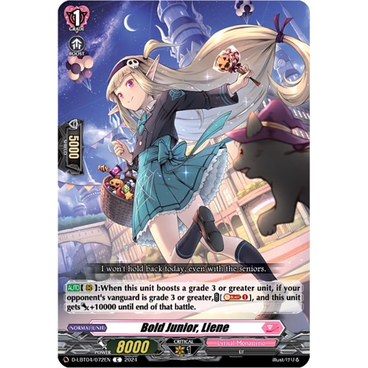 Image for Bold Junior, Liene (D-LBT04/072EN) (D-LBT04) - Cardfight Vanguard