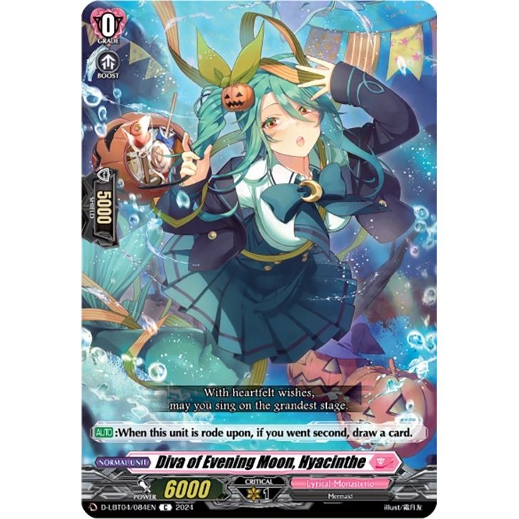 Image for Diva of Evening Moon, Hyacinthe (D-LBT04/084EN) (D-LBT04) - Cardfight Vanguard