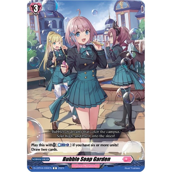 Image for Bubble Soap Garden (D-LBT04/090EN) (D-LBT04) - Cardfight Vanguard