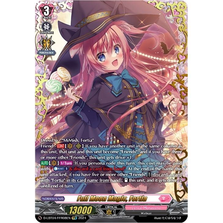 Image for Full Moon Magic, Fortia (FFR) (D-LBT04/FFR08EN) (D-LBT04) - Cardfight Vanguard