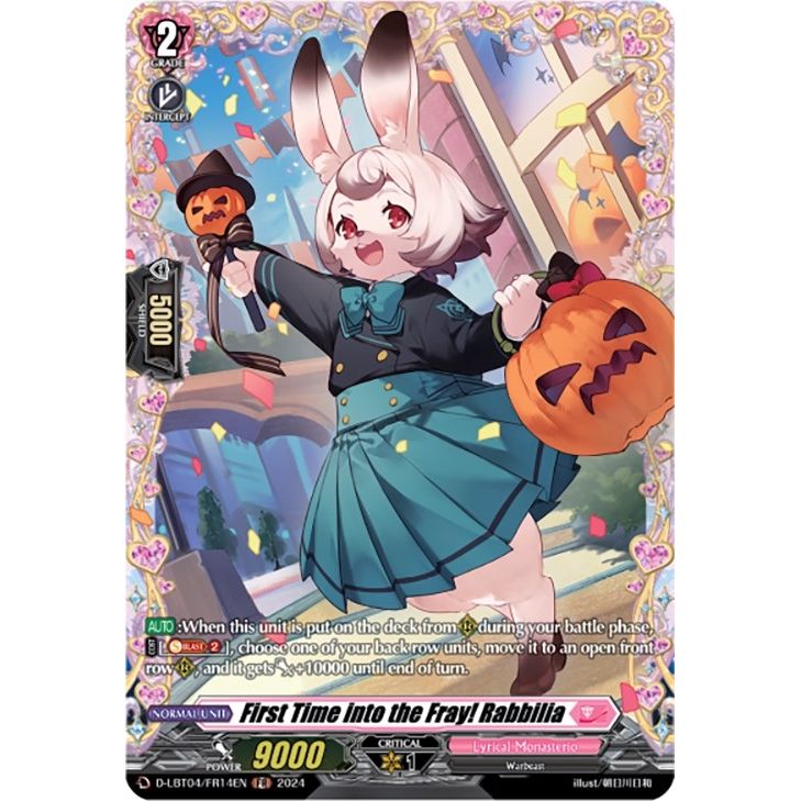 Image for First Time into the Fray! Rabbilia (FR) (D-LBT04/FR14EN) (D-LBT04) - Cardfight Vanguard