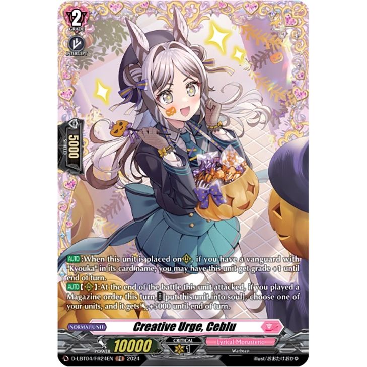 Image for Creative Urge, Ceblu (FR) (D-LBT04/FR24EN) (D-LBT04) - Cardfight Vanguard