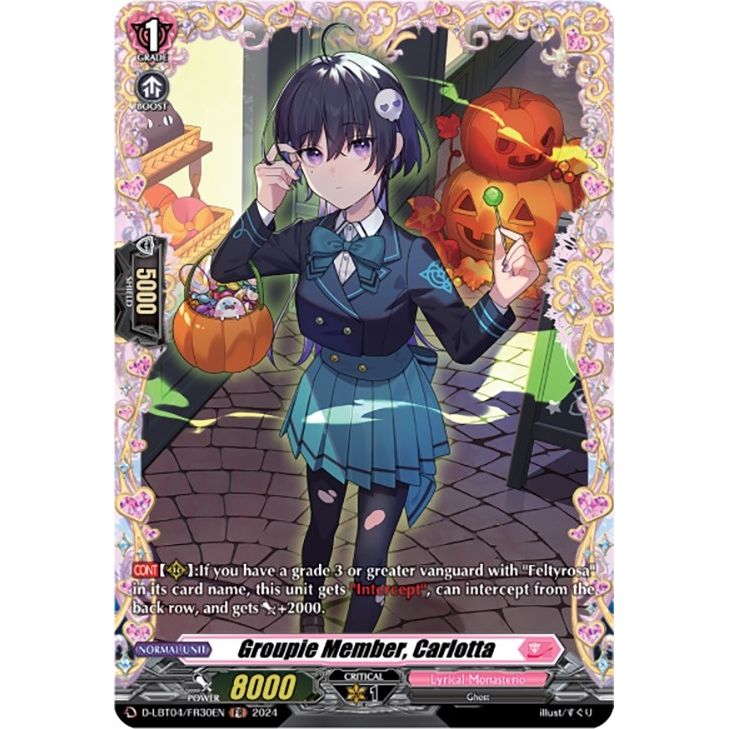 Image for Groupie Member, Carlotta (FR) (D-LBT04/FR30EN) (D-LBT04) - Cardfight Vanguard