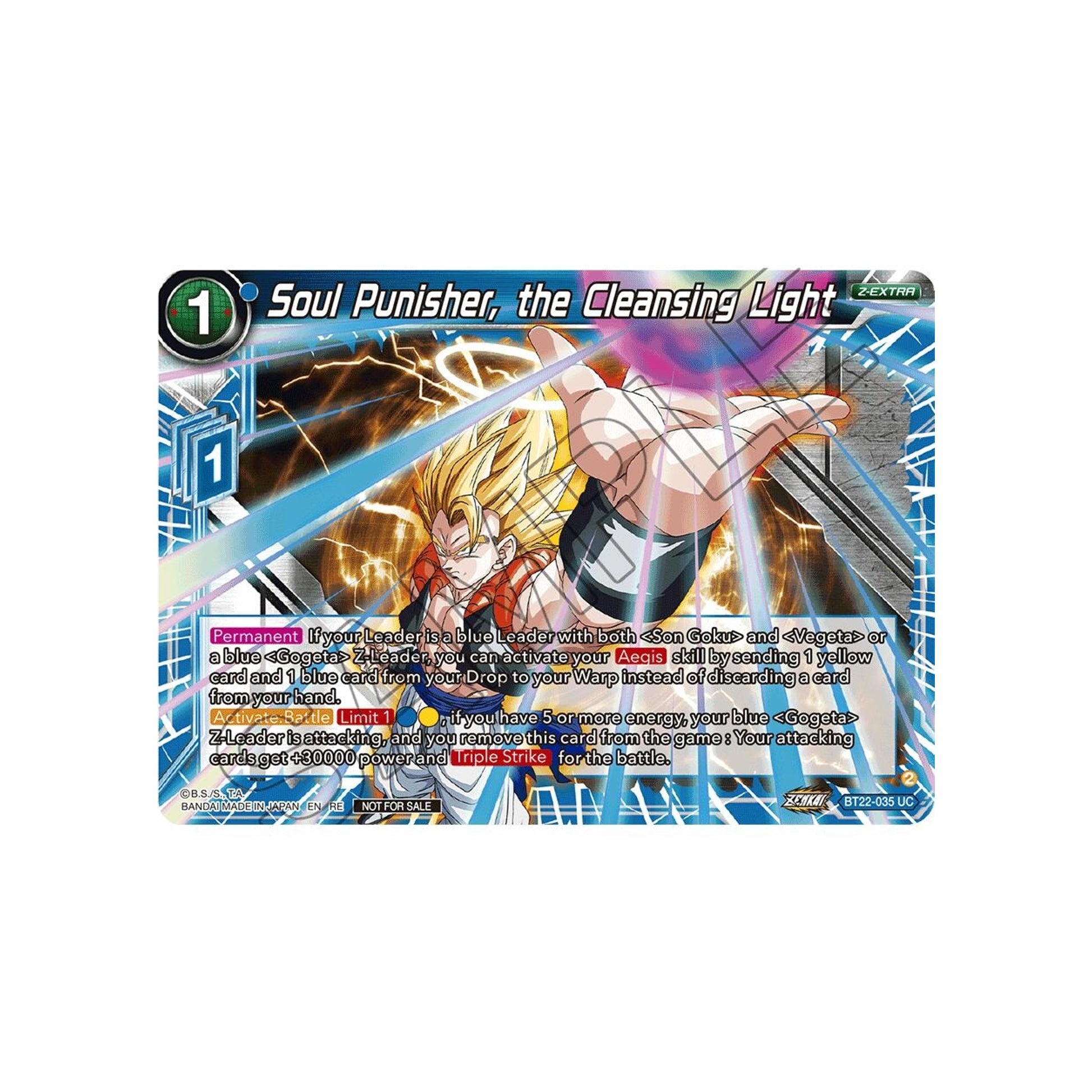 Image for Soul Punisher, the Cleansing Light (2023 Championship Finals Zenkai Premium Pack) (BT22-035) (TPR) - Dragon Ball Super: Masters