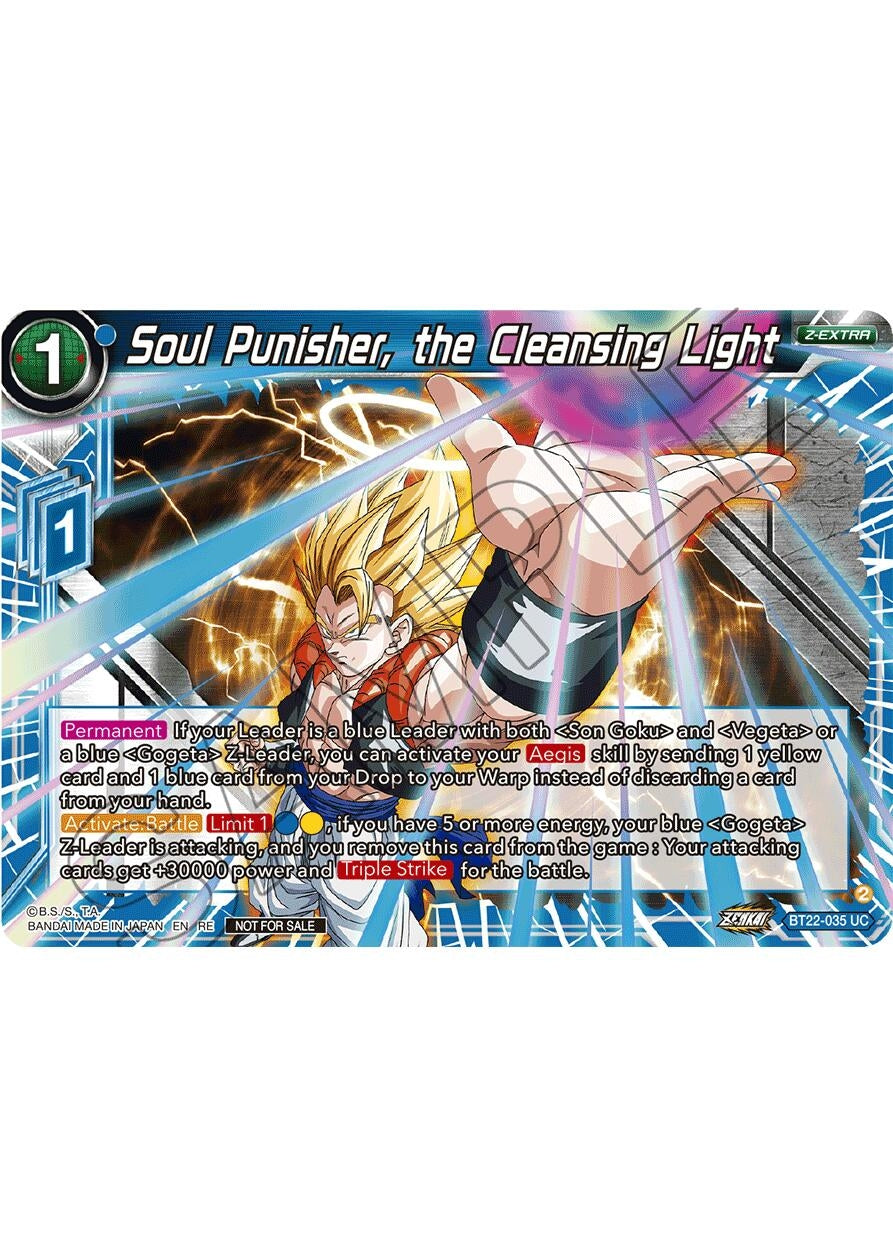 Image for Soul Punisher, the Cleansing Light (2023 Championship Finals Zenkai Premium Pack) (BT22-035) (TPR) - Dragon Ball Super: Masters