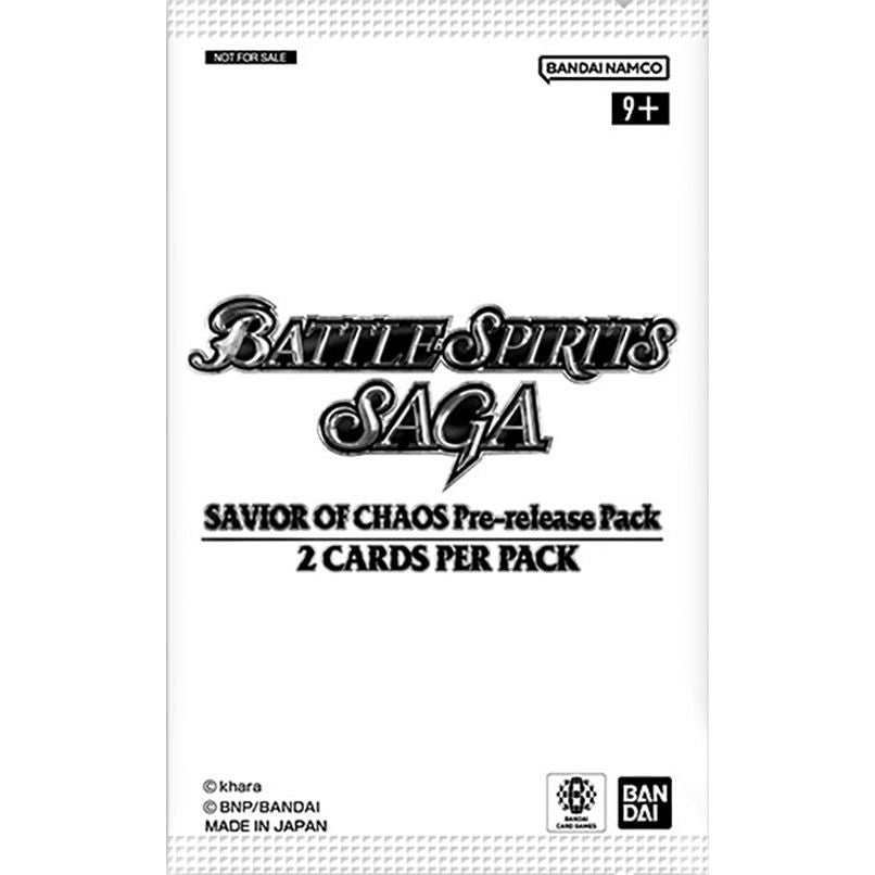 Image for Savior of Chaos Pre-Release Pack - Battle Spirits Saga
