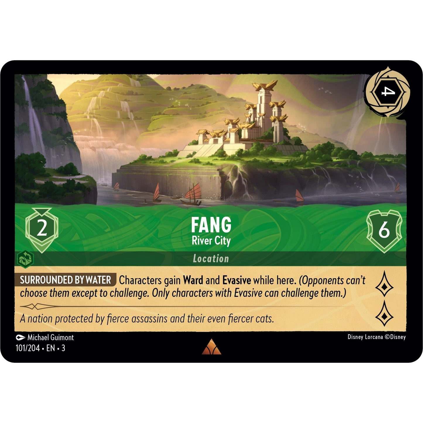 Image for Fang - River City (101/204) (3) - Disney Lorcana
