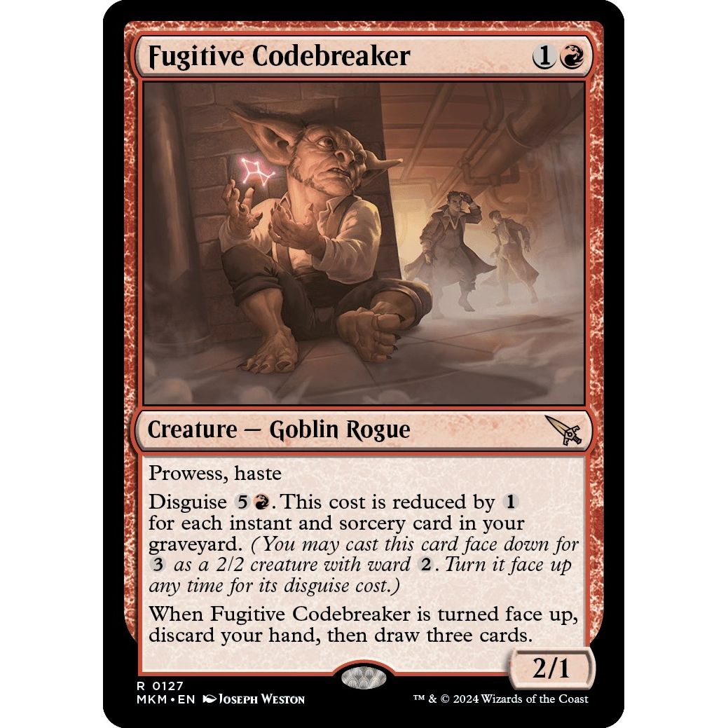 Image for Fugitive Codebreaker (127) (MKM) - Magic: The Gathering