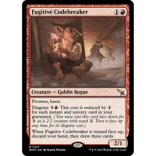 Image for Fugitive Codebreaker (127) (MKM) - Magic: The Gathering