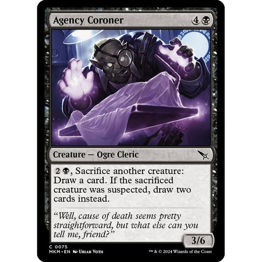 Image for Agency Coroner (75) (MKM) - Magic: The Gathering