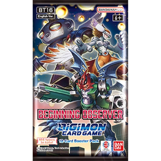 Image for Beginning Observer Booster Pack - Digimon Card Game