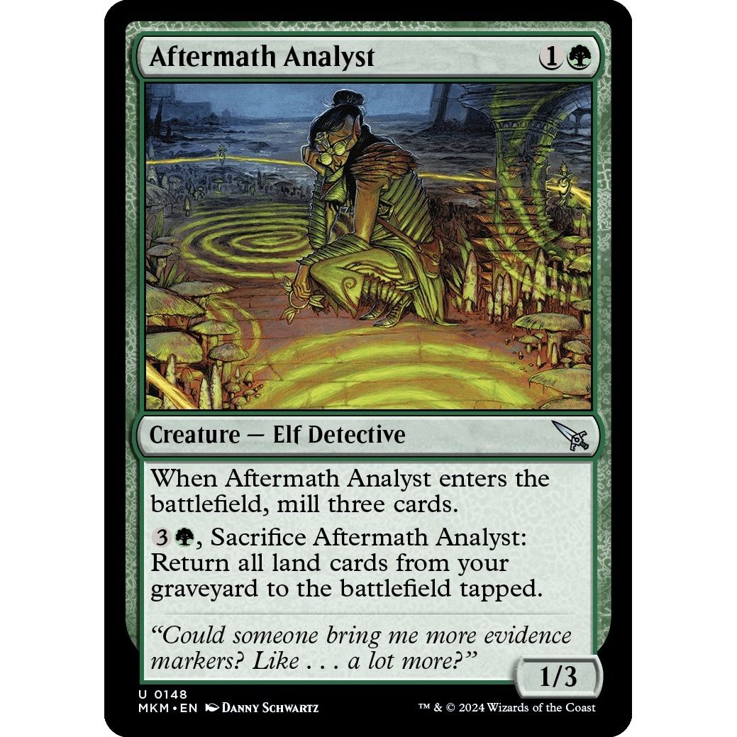 Image for Aftermath Analyst (148) (MKM) - Magic: The Gathering