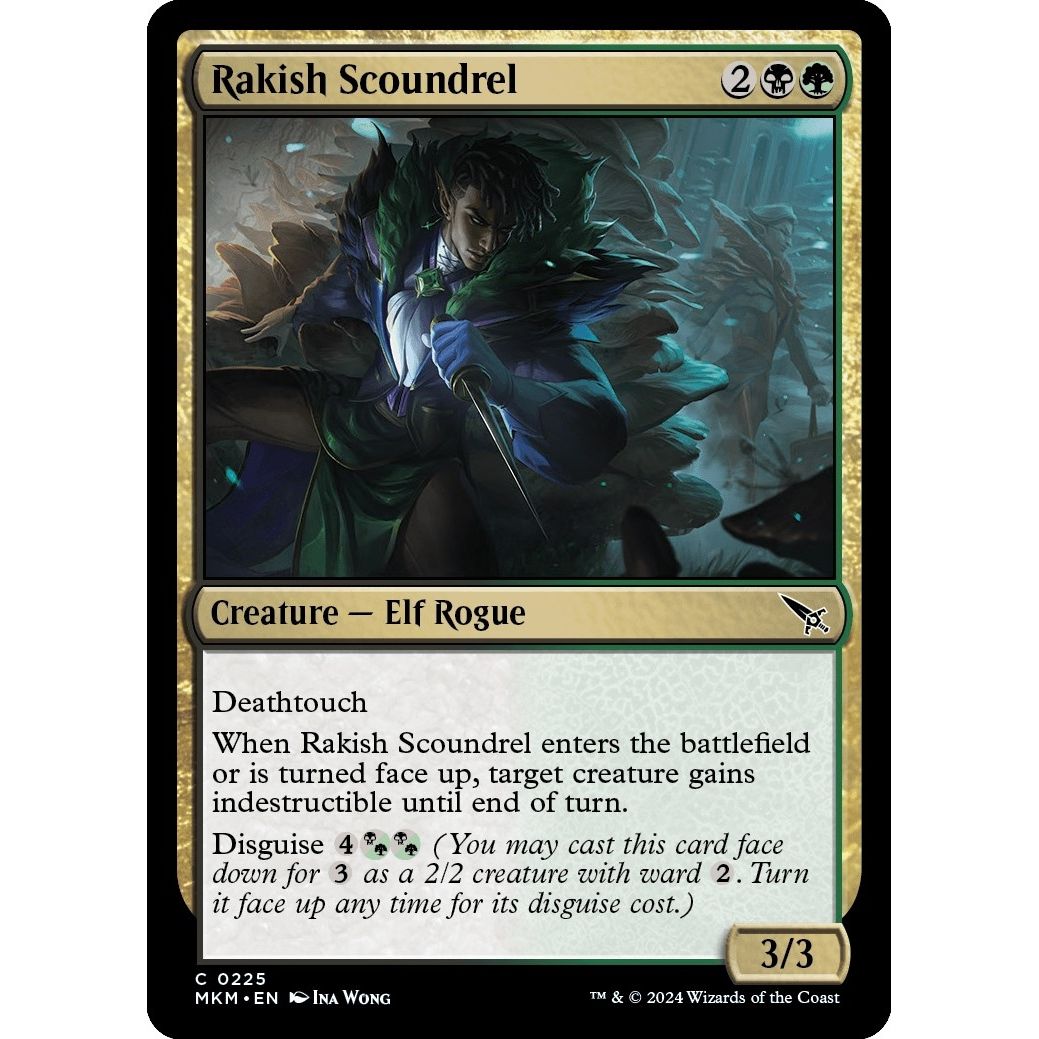 Image for Rakish Scoundrel (225) (MKM) - Magic: The Gathering