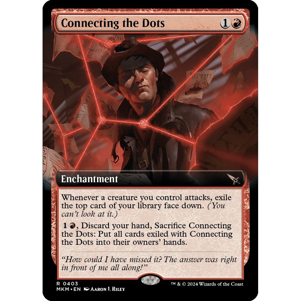 Image for Connecting the Dots (Extended Art) (403) (MKM) - Magic: The Gathering