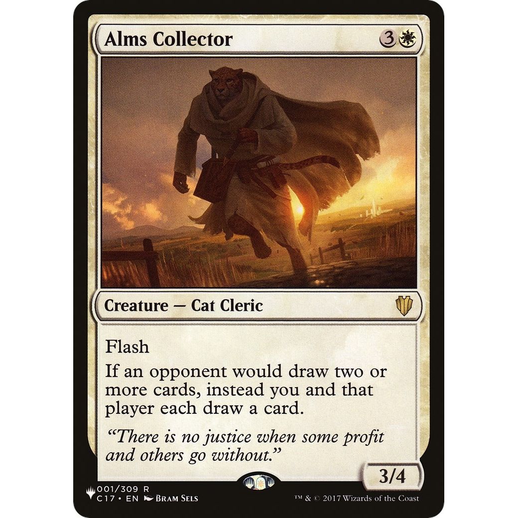 Image for Alms Collector (001/309) (LIST) - Magic: The Gathering