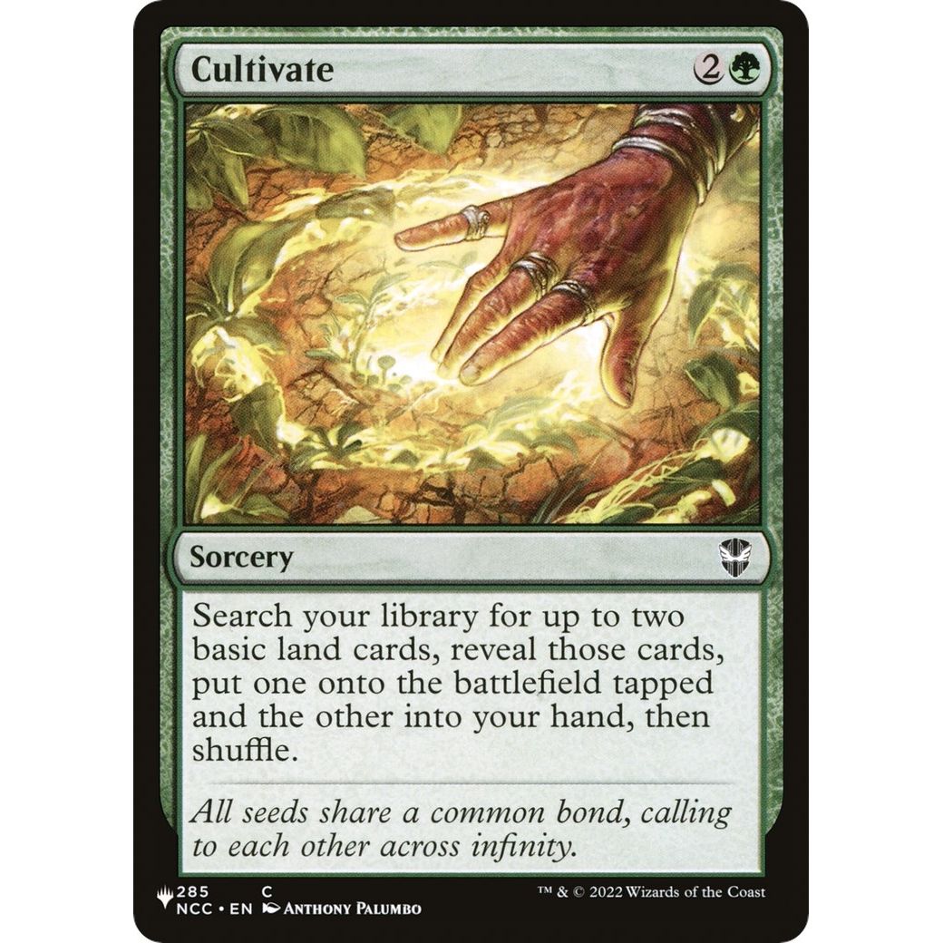Image for Cultivate (NCC) (285/093) (LIST) - Magic: The Gathering