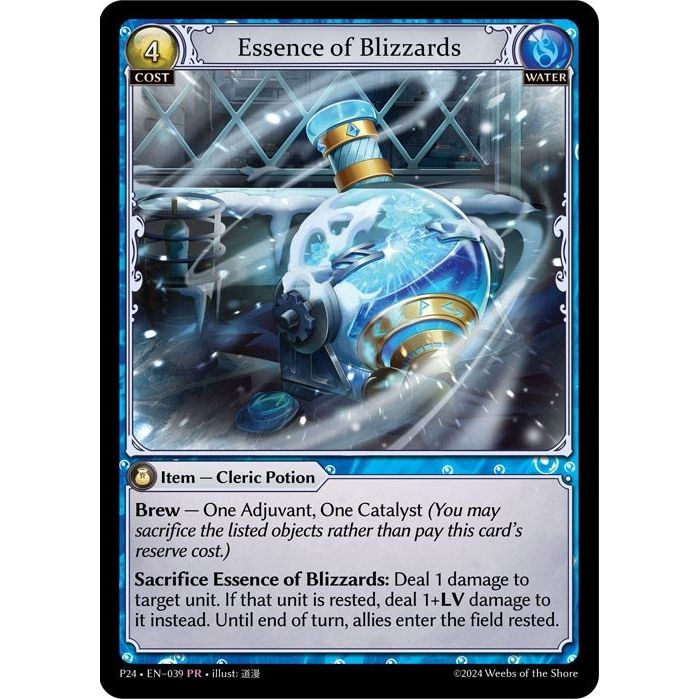 Image for Essence of Blizzards (039) (P) - Grand Archive TCG