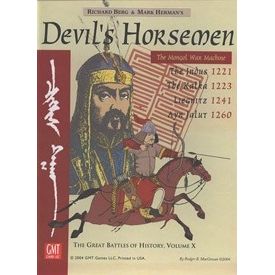 Image for Devil's Horsemen: The Mongol War Machine in the 13th Century Board Game - Boardgames