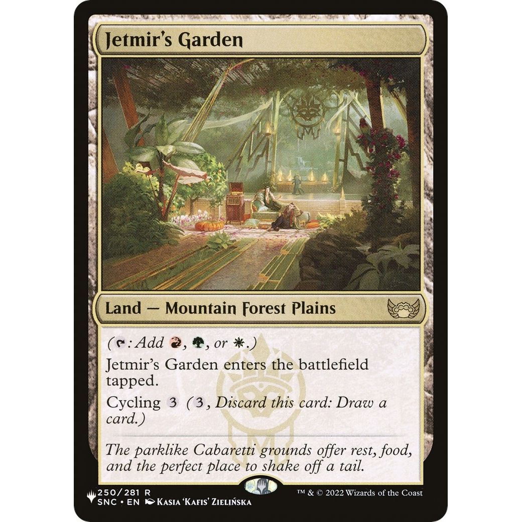 Image for Jetmir's Garden (250/281) (LIST) - Magic: The Gathering