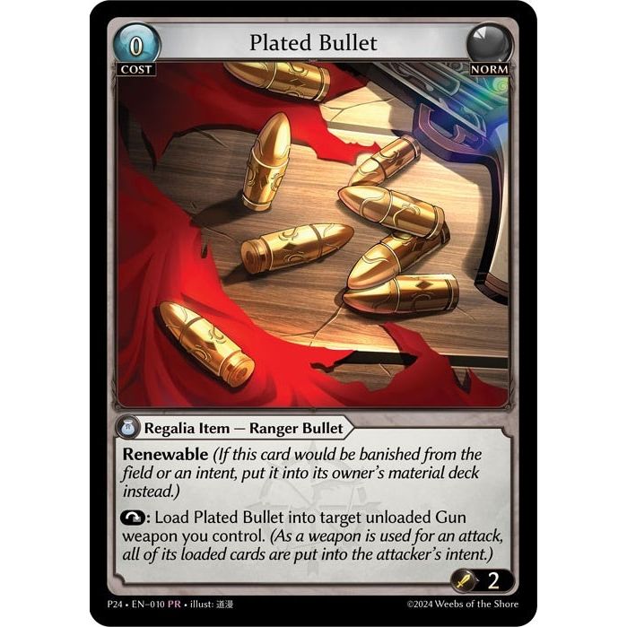 Image for Plated Bullet (010) (P) - Grand Archive TCG