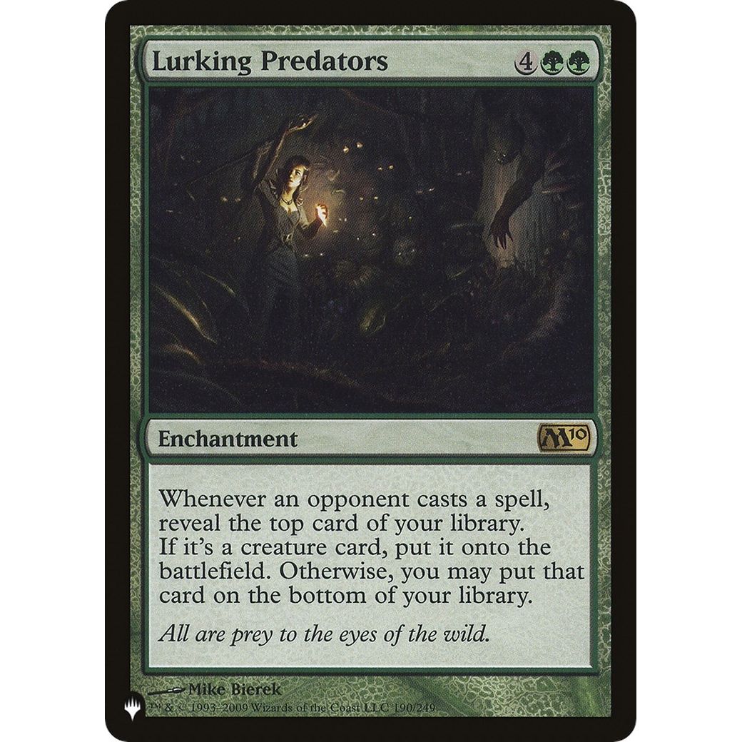 Image for Lurking Predators (190/249) (LIST) - Magic: The Gathering