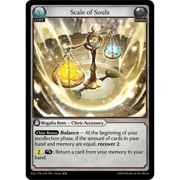 Image for Scale of Souls (015) (P) - Grand Archive TCG