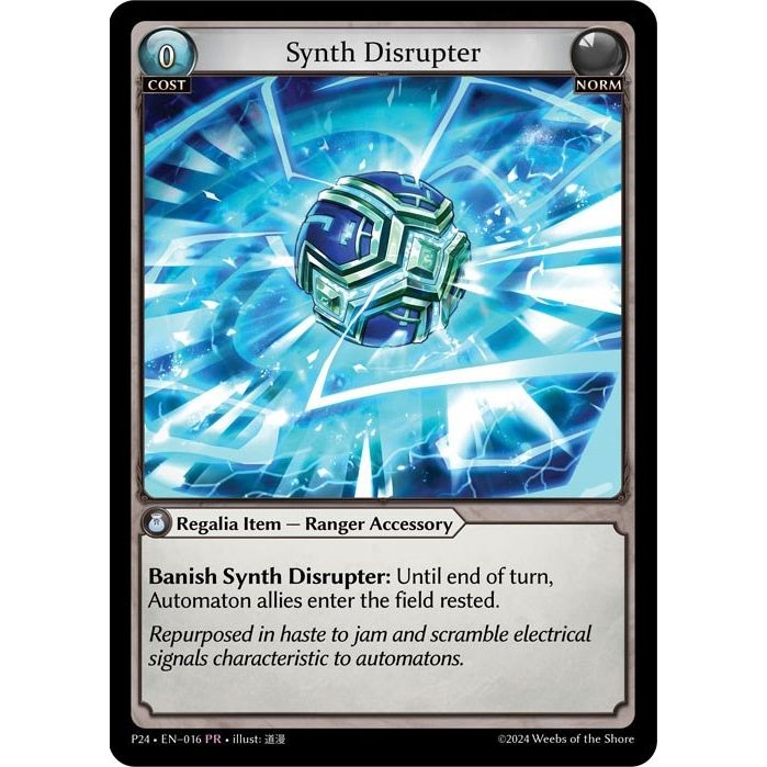 Image for Synth Disrupter (016) (P) - Grand Archive TCG