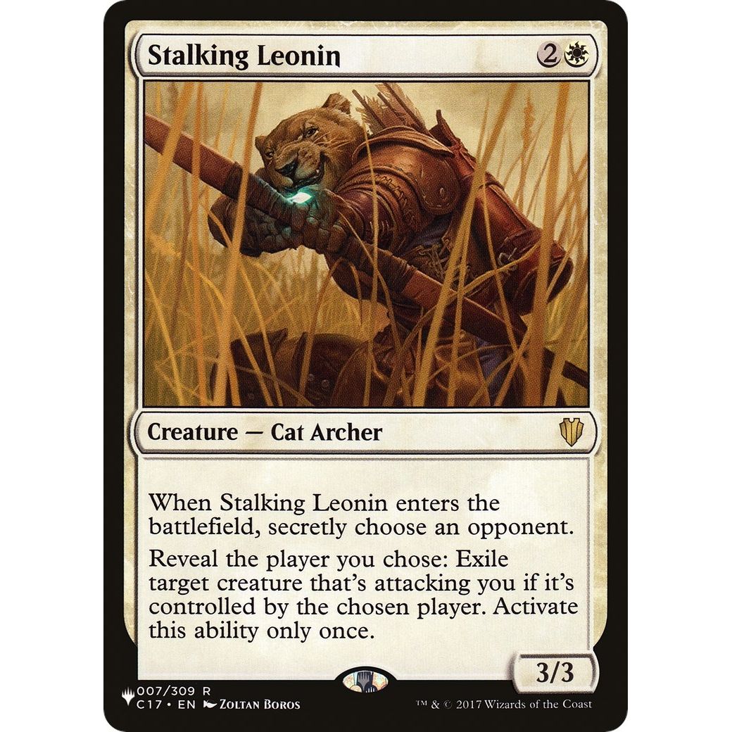 Image for Stalking Leonin (007/309) (LIST) - Magic: The Gathering