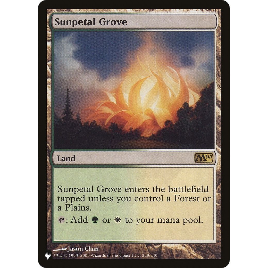 Image for Sunpetal Grove (228/249) (LIST) - Magic: The Gathering