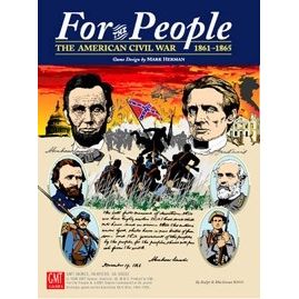 Image for For the People II: The American Civil War, 1861-1865 Board Game - Boardgames