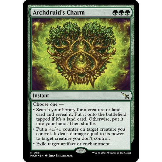 Image for Archdruid's Charm (151) (MKM) - Magic: The Gathering