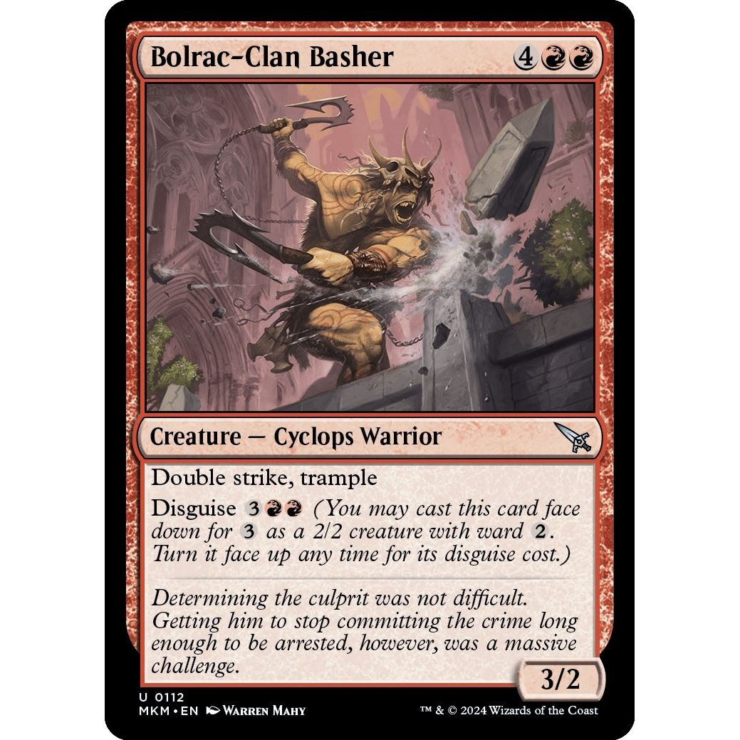 Image for Bolrac-Clan Basher (112) (MKM) - Magic: The Gathering
