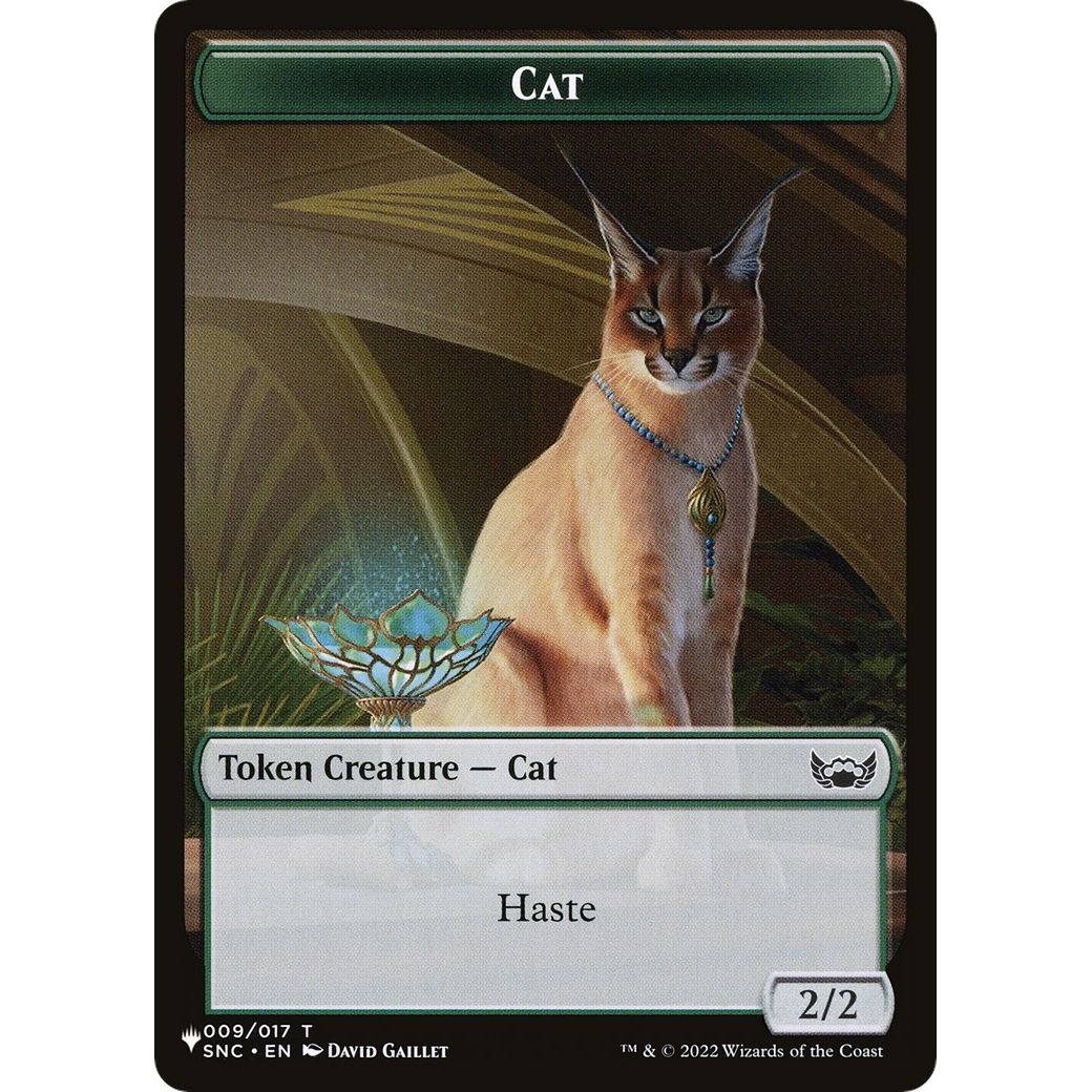 Image for Cat (009) // Dog Double-Sided Token (9 // 10) (LIST) - Magic: The Gathering