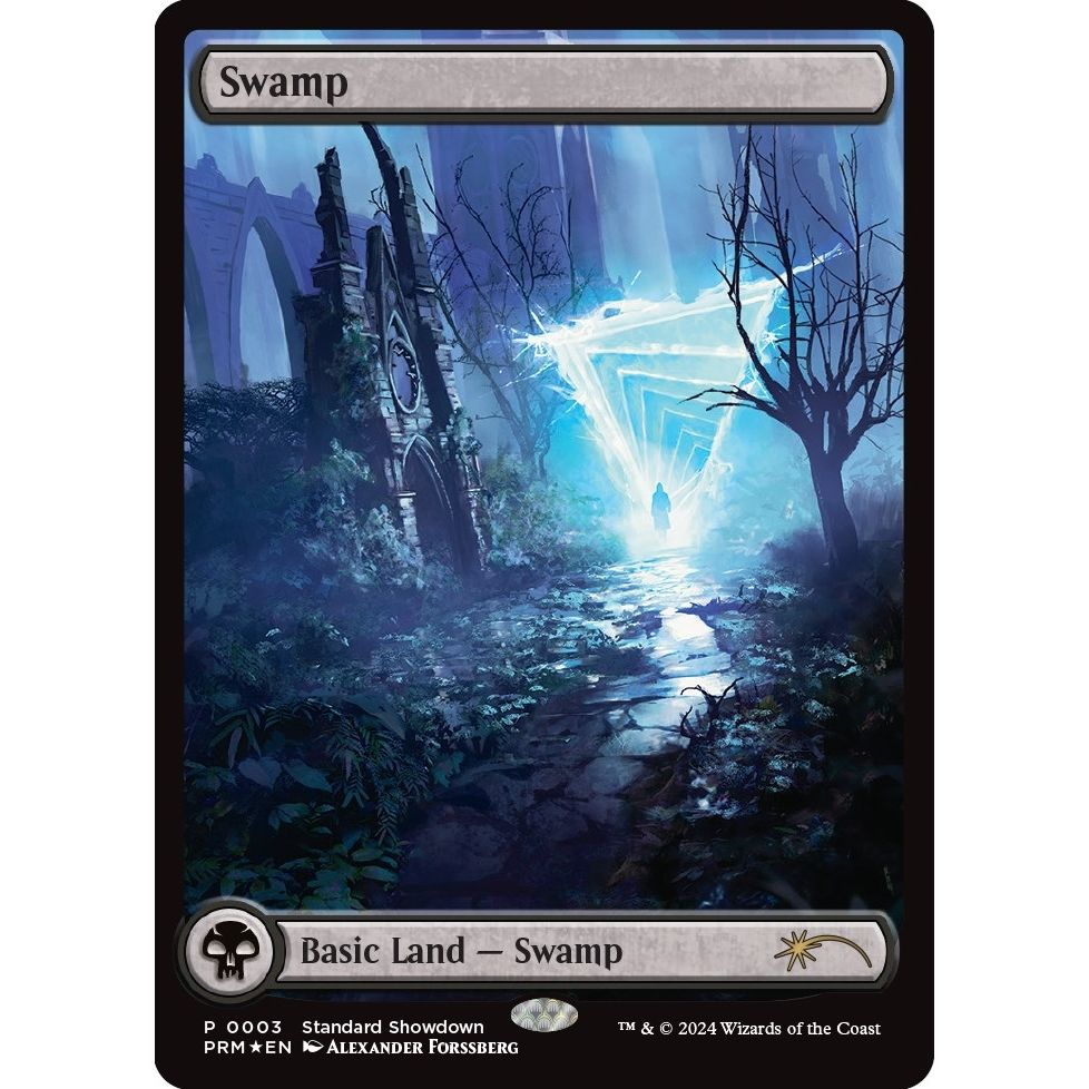 Image for Swamp (Alexander Forssberg) (3) (SSP) - Magic: The Gathering