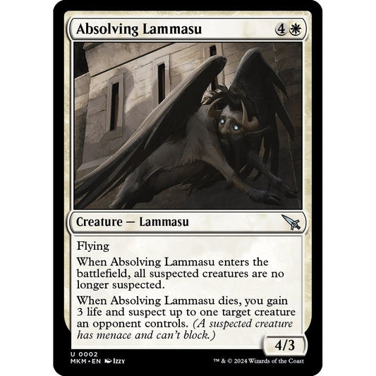 Image for Absolving Lammasu (2) (MKM) - Magic: The Gathering