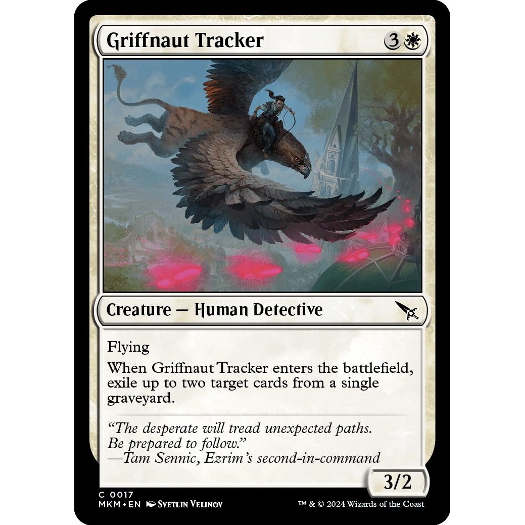Image for Griffnaut Tracker (17) (MKM) - Magic: The Gathering