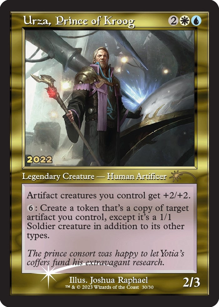 Image for Urza, Prince of Kroog (30) - Magic: The Gathering