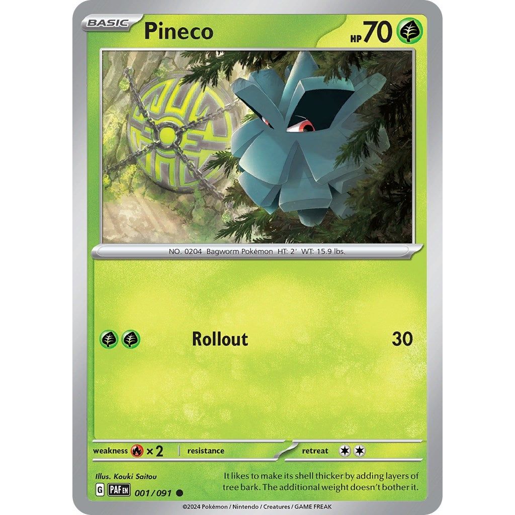 Image for Pineco (001/091) (PAF) - Pokemon