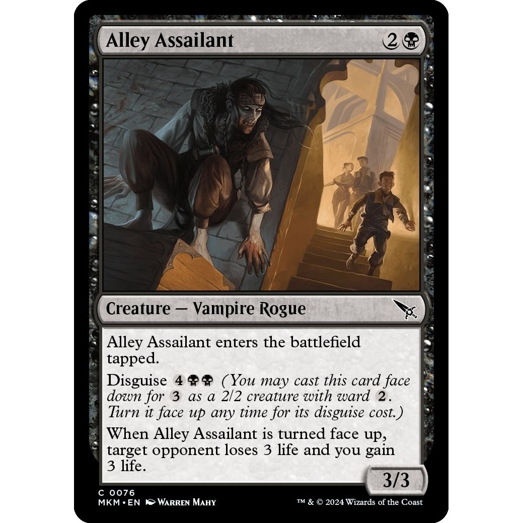 Image for Alley Assailant (76) (MKM) - Magic: The Gathering