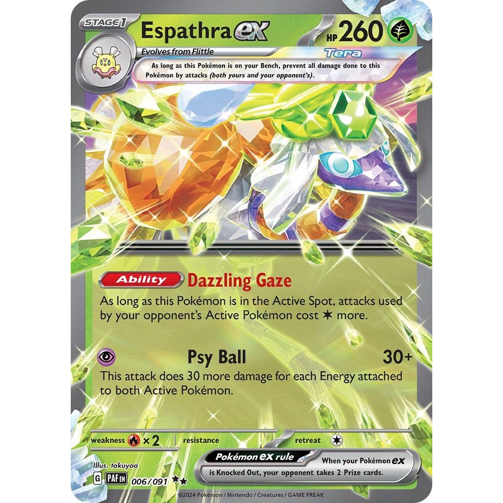 Image for Espathra ex (006/091) (PAF) - Pokemon