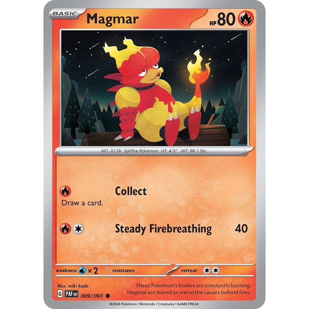 Image for Magmar (009/091) (PAF) - Pokemon