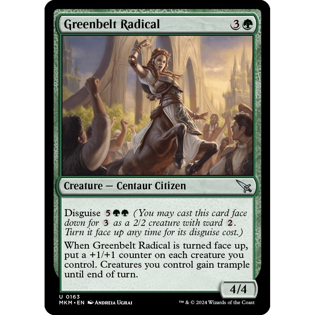 Image for Greenbelt Radical (163) (MKM) - Magic: The Gathering