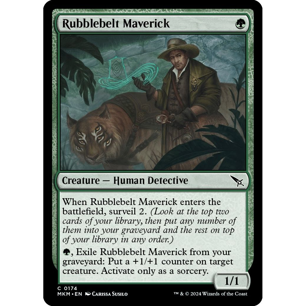 Image for Rubblebelt Maverick (174) (MKM) - Magic: The Gathering