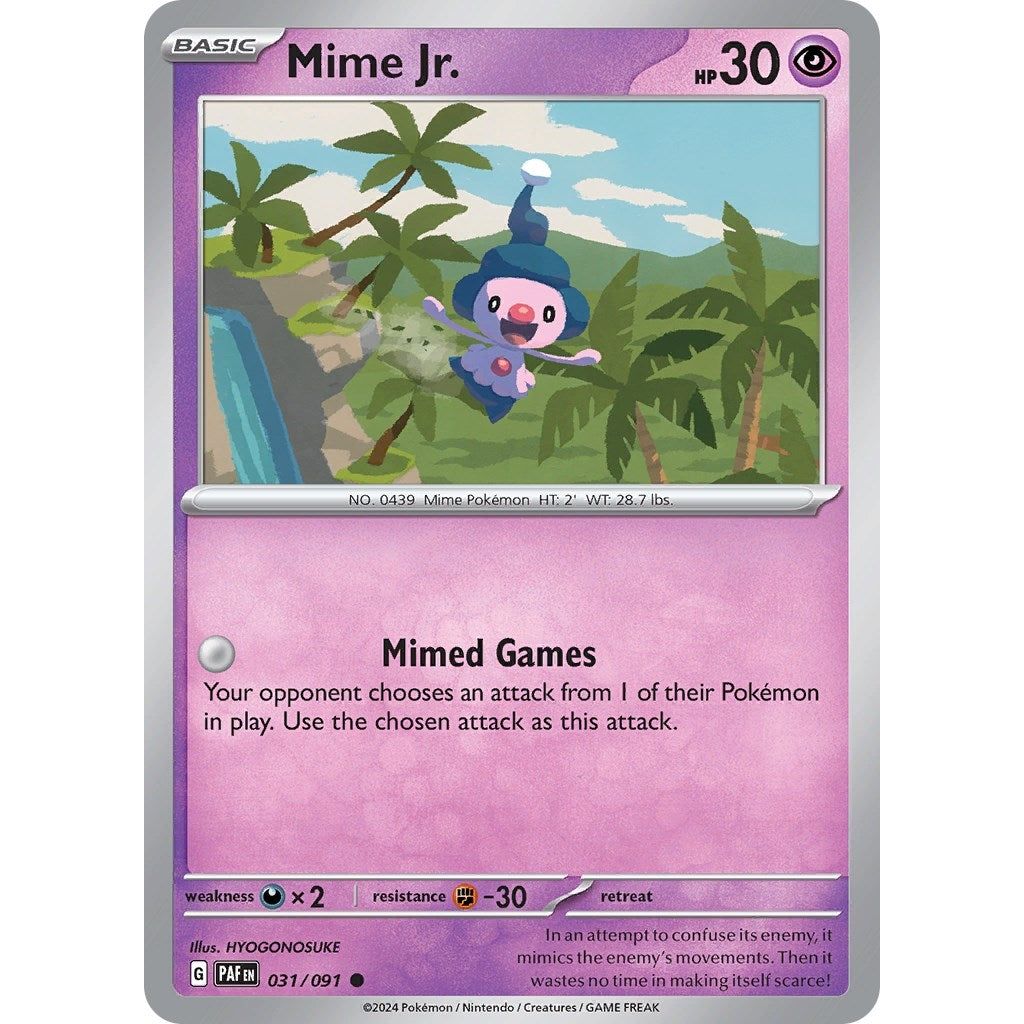Image for Mime Jr. (031/091) (PAF) - Pokemon