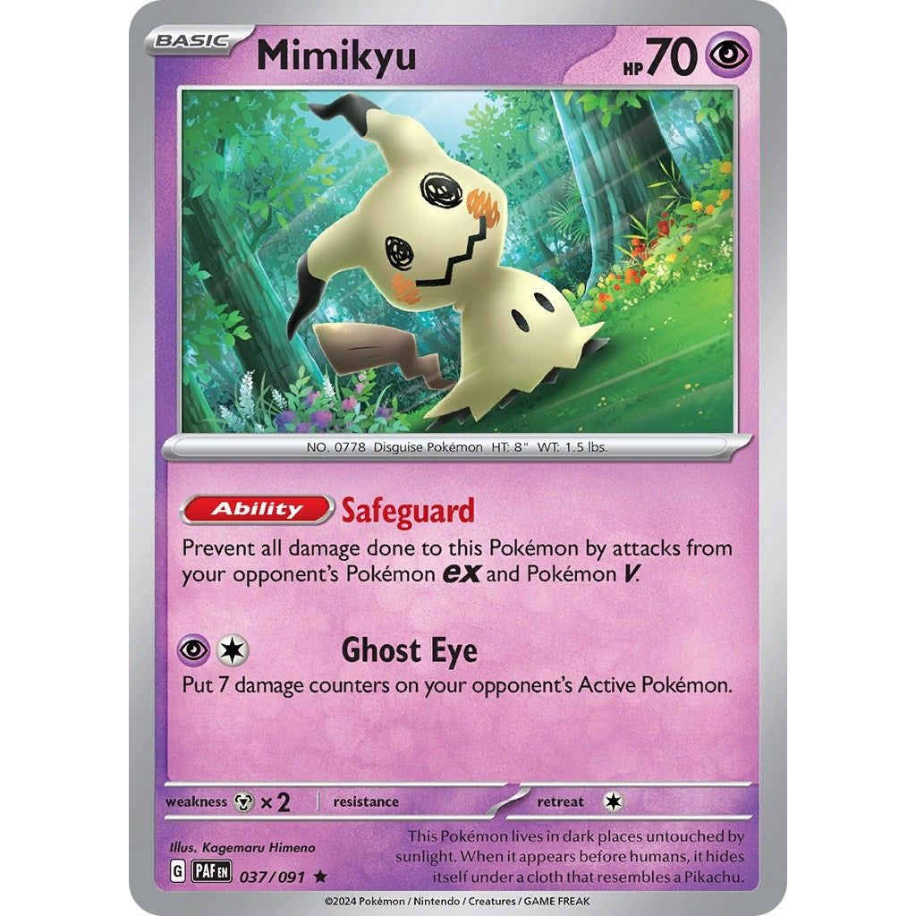 Image for Mimikyu (037/091) (PAF) - Pokemon