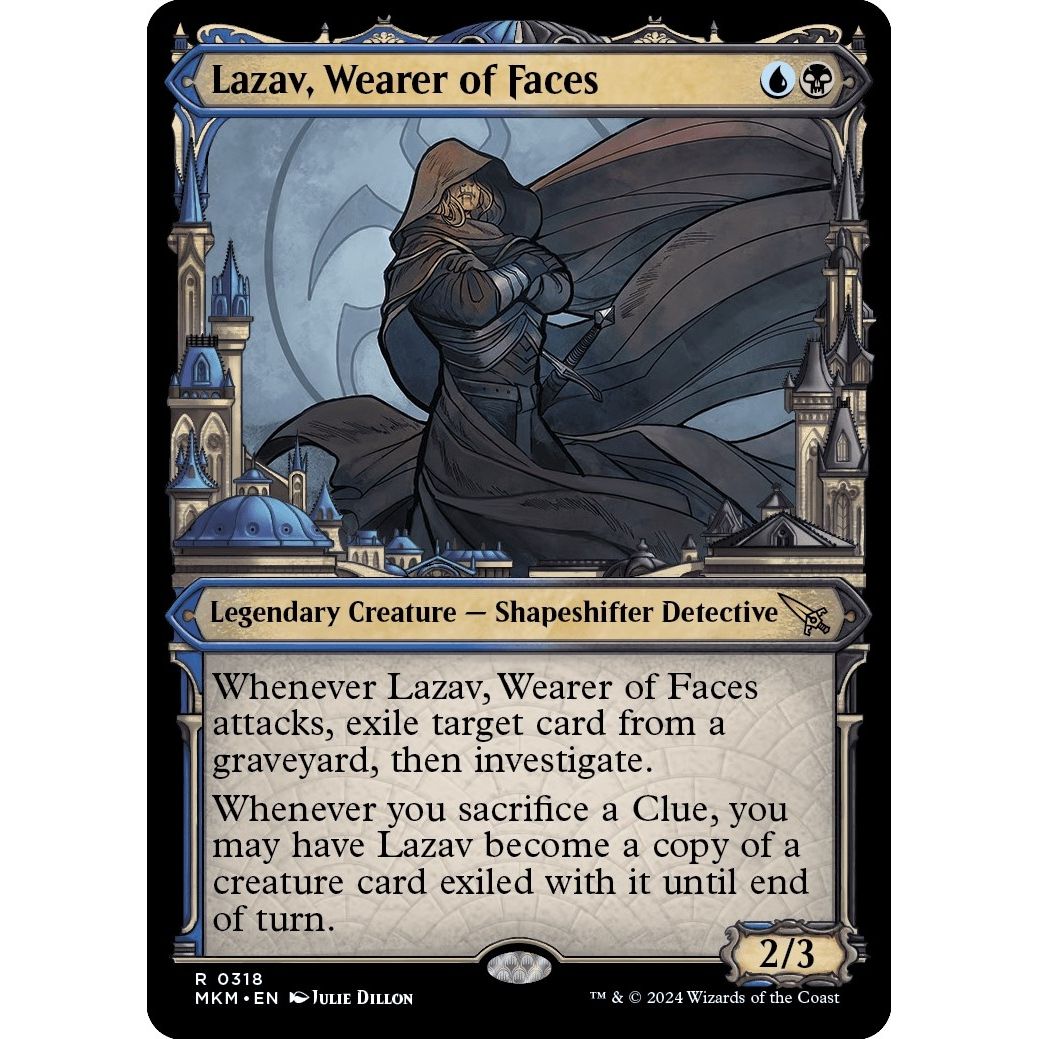 Image for Lazav, Wearer of Faces (Showcase) (0318) (318) (MKM) - Magic: The Gathering