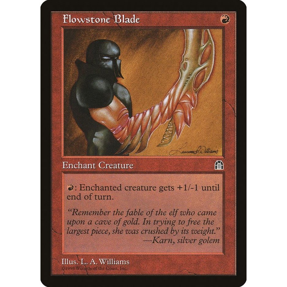 Image for Flowstone Blade (STH) - Magic: The Gathering