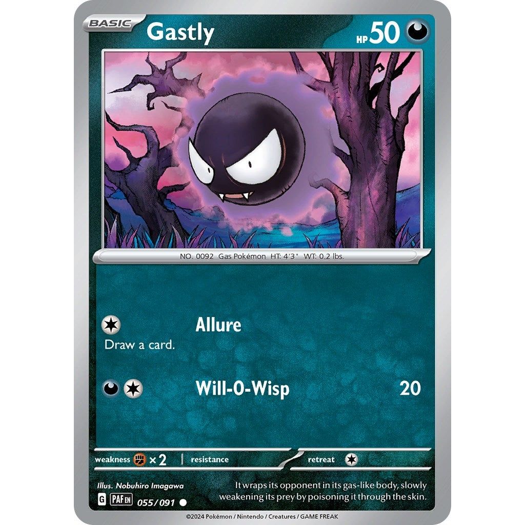 Image for Gastly (055/091) (PAF) - Pokemon